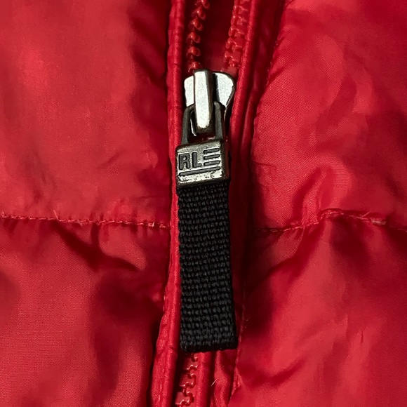Polo Ralph Lauren Red Puffer Down Jacket ( size S ) - Picture 9 of 11